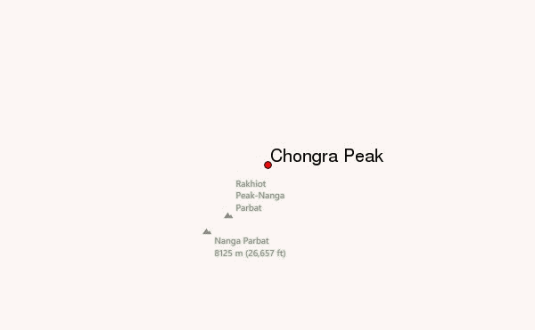 Chongra Peak Location Map