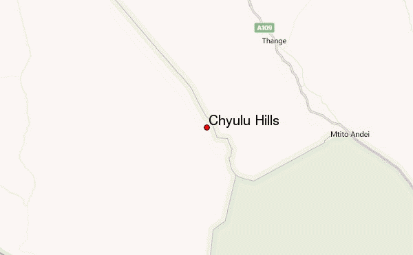 Chyulu Hills Location Map