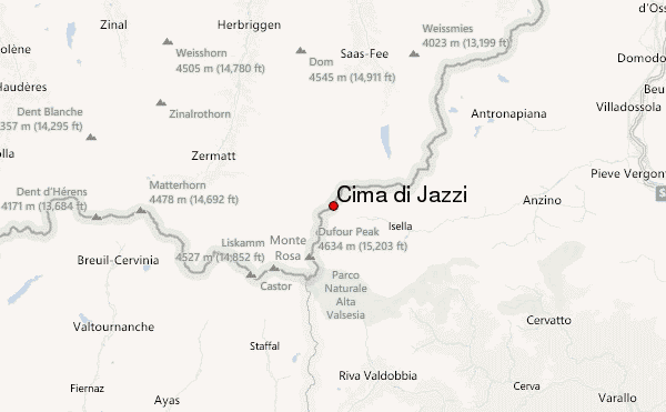 Cima di Jazzi Location Map