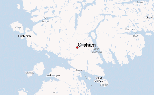 Clisham Location Map