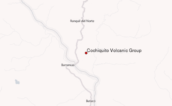 Cochiquito Volcanic Group Location Map