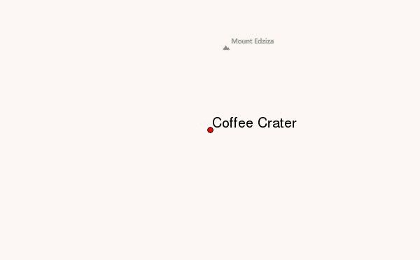 Coffee Crater Location Map