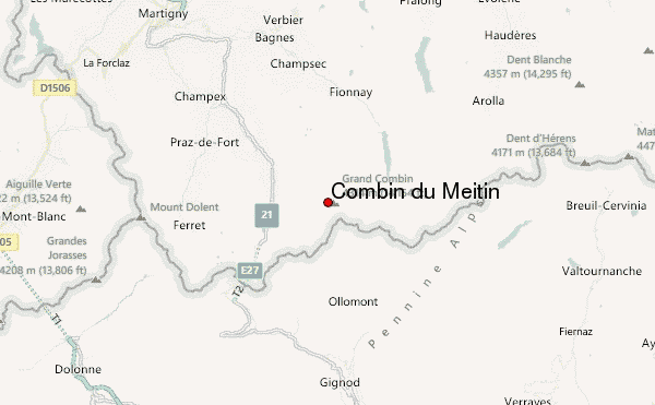 Combin du Meitin Location Map
