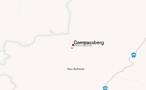 Compassberg Location Map