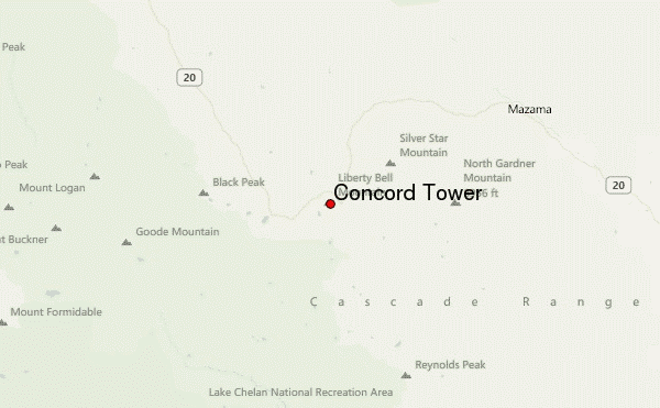 Concord Tower Location Map