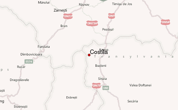 Costila Location Map