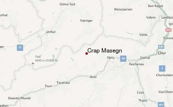 Crap Masegn Location Map