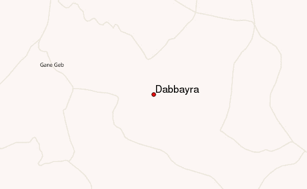 Dabbayra Location Map