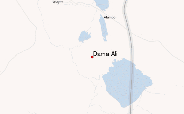 Dama Ali Location Map