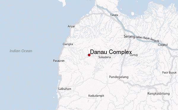 Danau Complex Location Map
