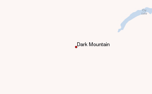 Dark Mountain Location Map