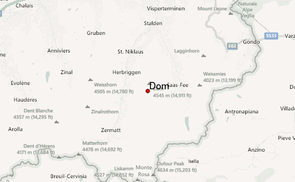 Dom Location Map