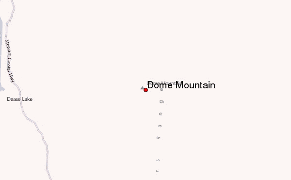 Dome Mountain Location Map