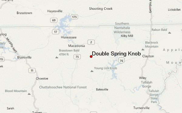 Double Spring Knob Location Map