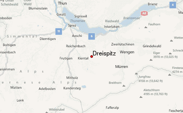 Dreispitz Location Map