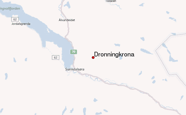 Dronningkrona Location Map