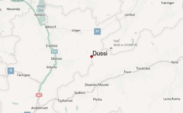 Düssi Location Map