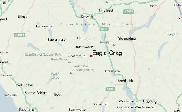 Eagle Crag Location Map
