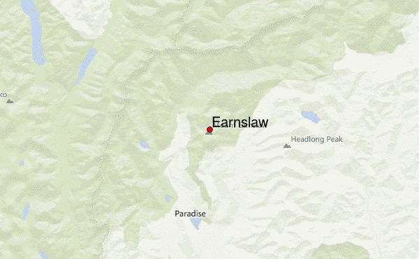 Earnslaw Location Map