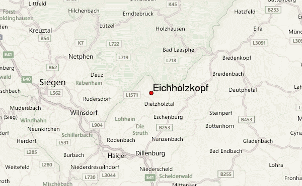 Eichholzkopf Location Map
