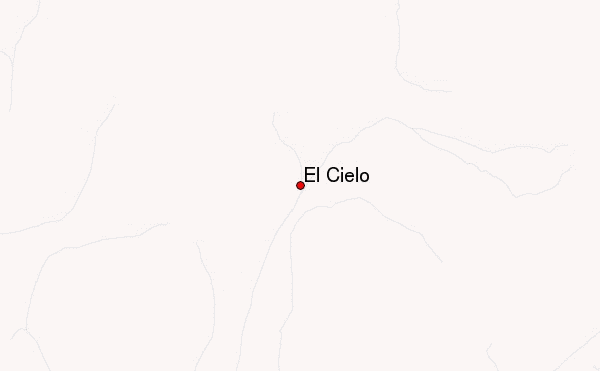El Cielo Location Map