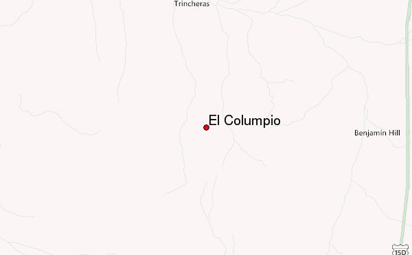 El Columpio Location Map