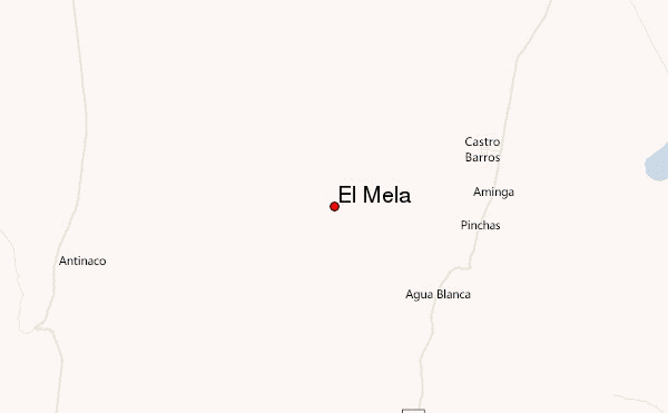 El Mela Location Map