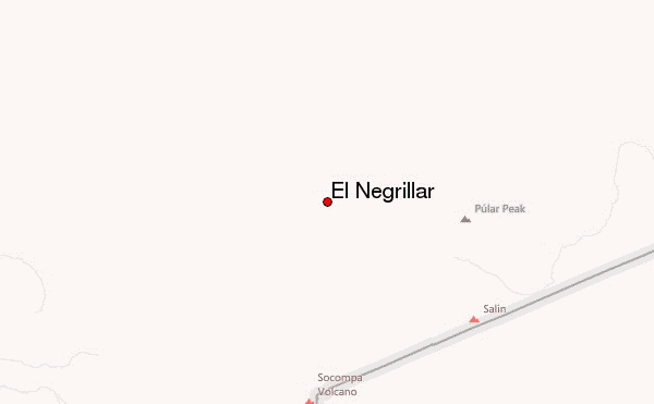 El Negrillar Location Map