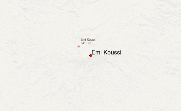Emi Koussi Location Map