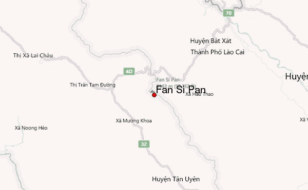 Fan Si Pan Location Map