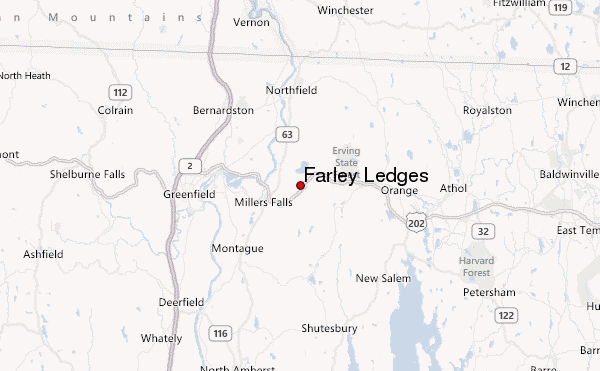 Farley Ledges Location Map