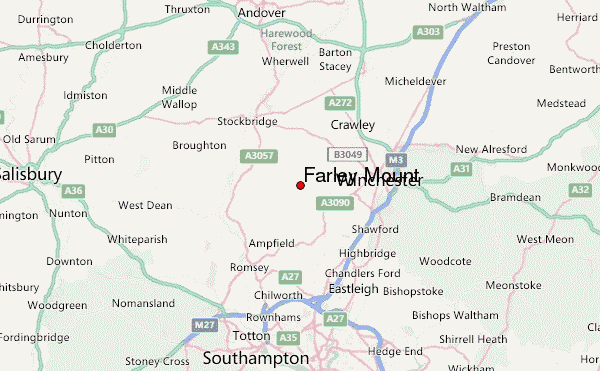 Farley Mount Location Map