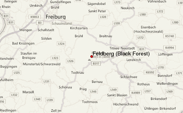 Feldberg Black Forest Mountain Information