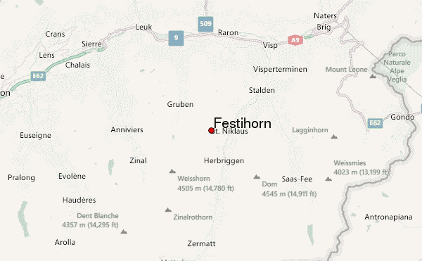 Festihorn Location Map