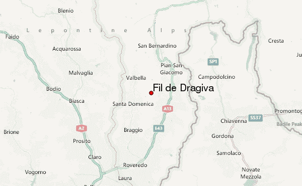 Fil de Dragiva Location Map