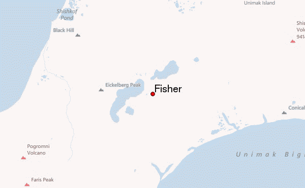 Fisher Location Map