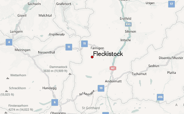 Fleckistock Location Map