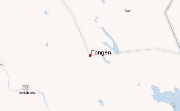 Fongen Location Map