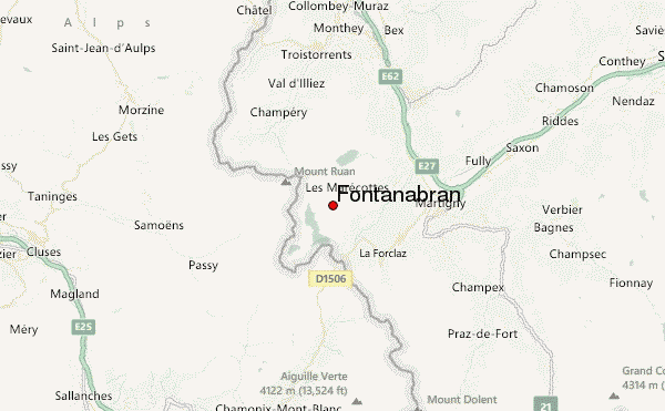 Fontanabran Location Map