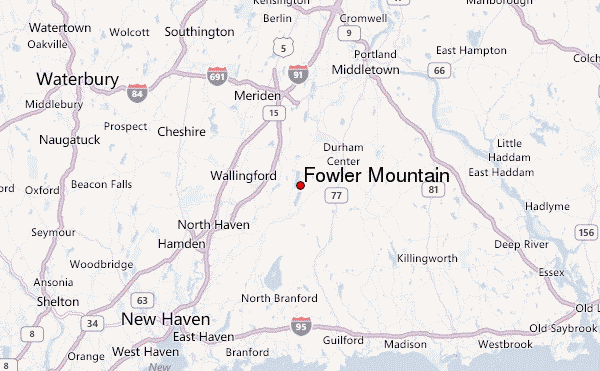 Fowler Mountain Location Map