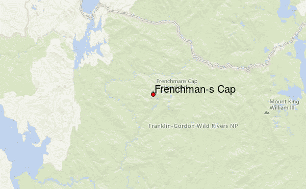 Frenchman's Cap Location Map
