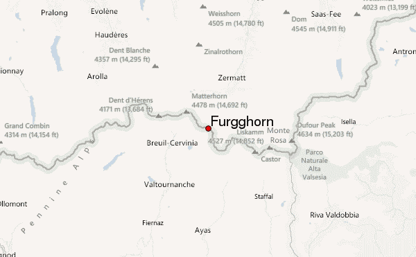 Furgghorn Location Map
