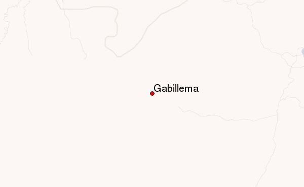 Gabillema Location Map