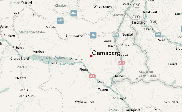 Gamsberg Location Map