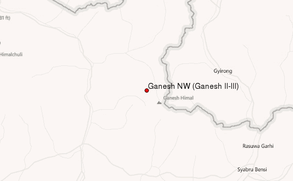 Ganesh NW (Ganesh II/III) Location Map