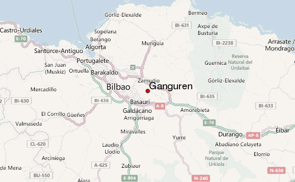 Ganguren Location Map