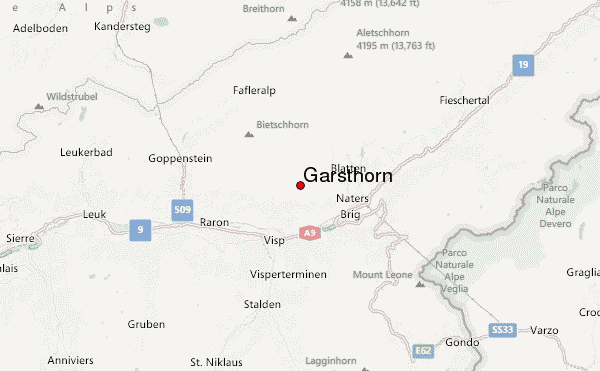 Gärsthorn Location Map