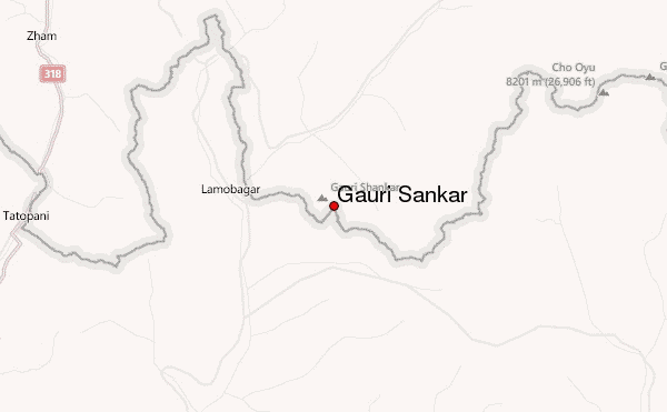 Gauri Sankar Location Map