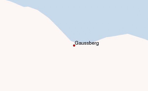 Gaussberg Location Map