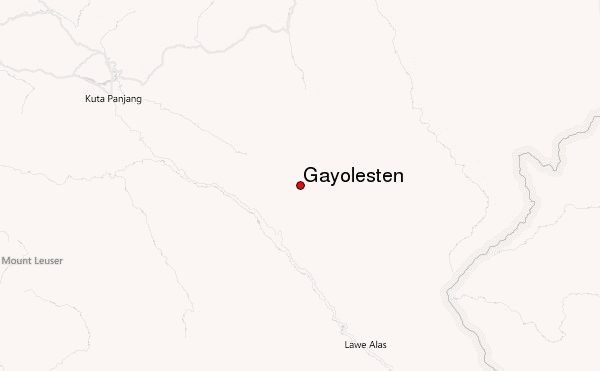 Gayolesten Location Map